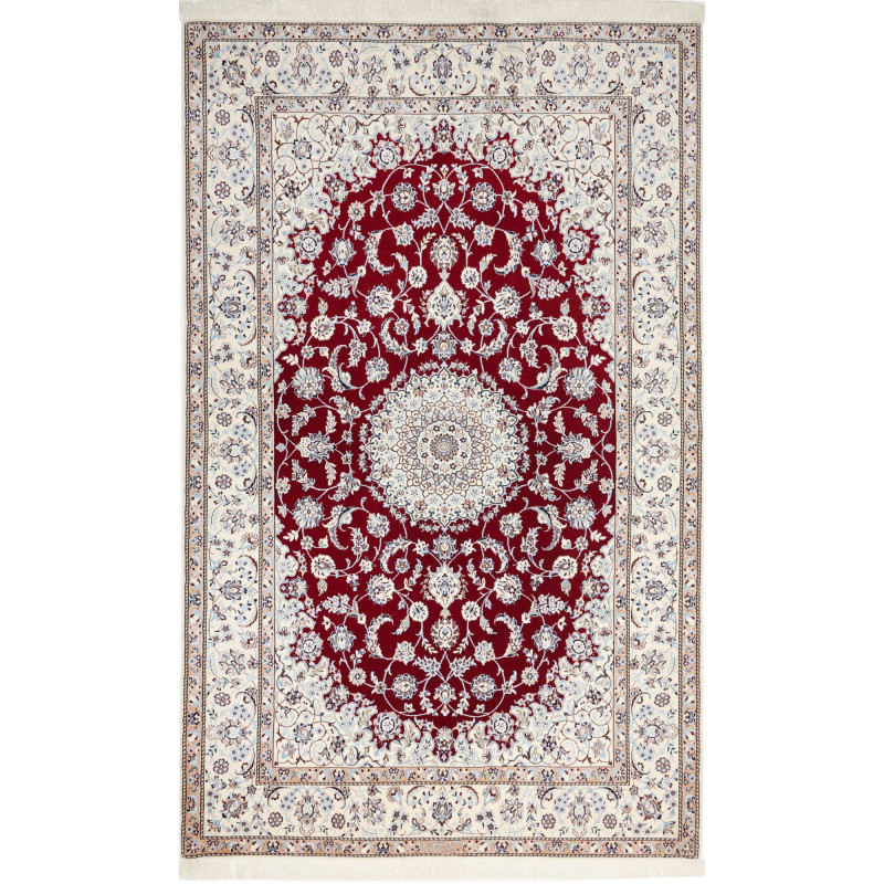 Nain 6la 135x217 Cm Nain 6la Persia Hand-carded Wool Silk