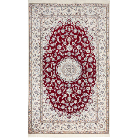 Nain 6la 135x217 Cm Nain 6la Persia Hand-carded Wool Silk
