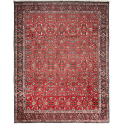 Bidjar With Silk 300x385 Cm Bidjar With Silk, Persia, Wool