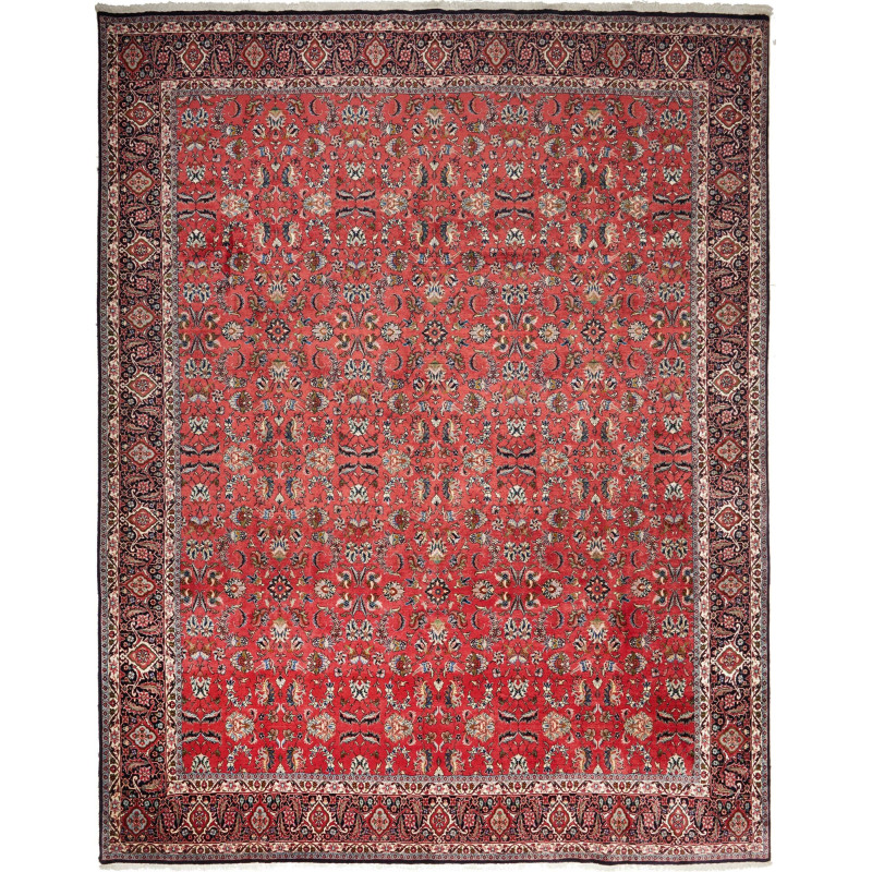 Bidjar With Silk 300x385 Cm Bidjar With Silk, Persia, Wool