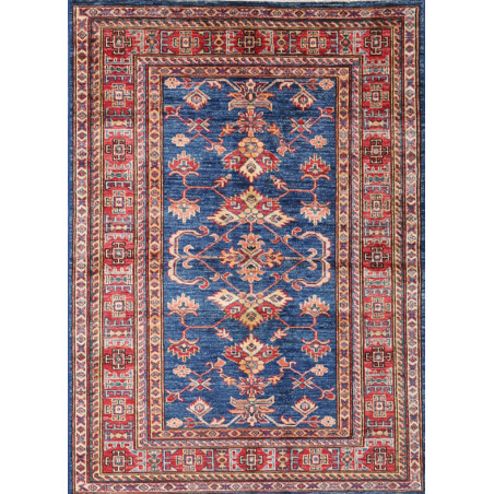 Kazak Fine 100x143 Cm Kazak Fine, Pakistan, Hand-carded Wool