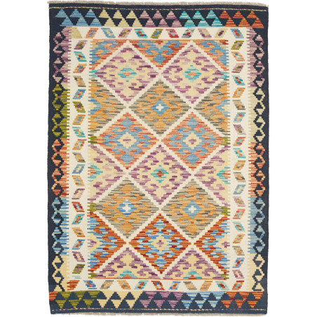 Hand Made Rug Kilim Afghanistan 105x149 Multico