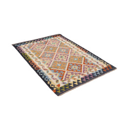 Hand Made Rug Kilim Afghanistan 105x149 Multico
