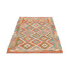 Hand Made Rug Kilim Afghanistan 102x152 Turquoi