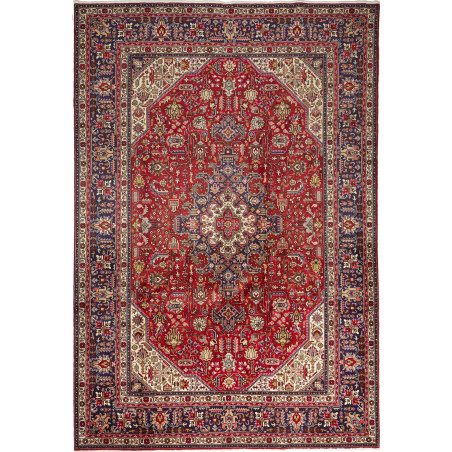 Tabriz 203x295 Cm Tabriz, Persia, Hand-carded Wool, Cotton,
