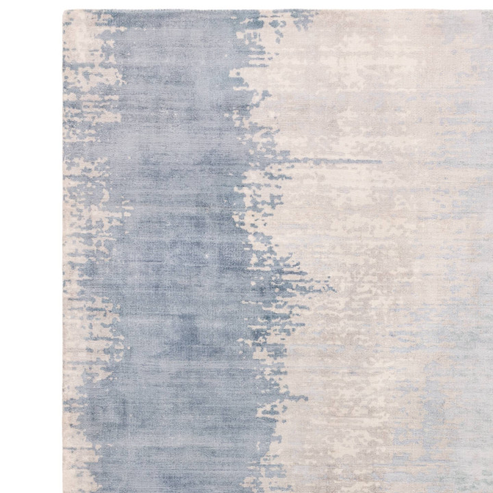 Tappeto Juno astratto blu e azzurro 120x170 cm