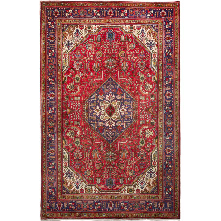 Tabriz 200x308 Cm Tabriz Persia Hand-carded Wool Cotton