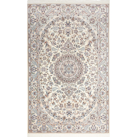 Nain 9la 135x225 Cm Nain 9la, Persia, Hand-carded Wool And