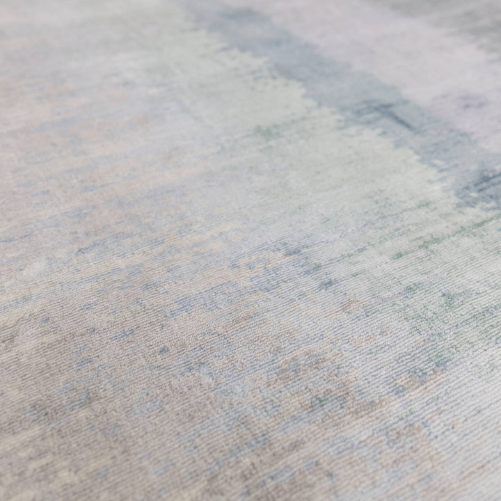 Tappeto Juno astratto blu e grigio 200x290 cm