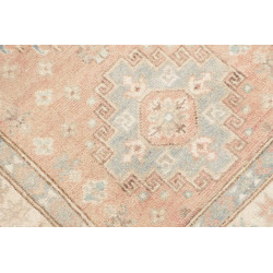 Hand Made Rug Kazak Afghanistan 75x208 Light Pe