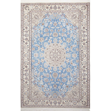 Nain 9la 153x233 Cm Nain 9la, Persia, Hand-carded Wool And