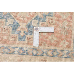 Hand Made Rug Kazak Afghanistan 75x208 Light Pe