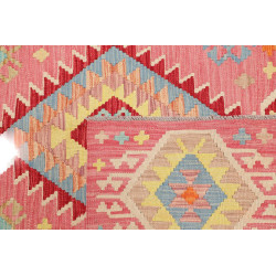 Hand Made Rug Kilim Afghanistan 152x202 Pink Mu