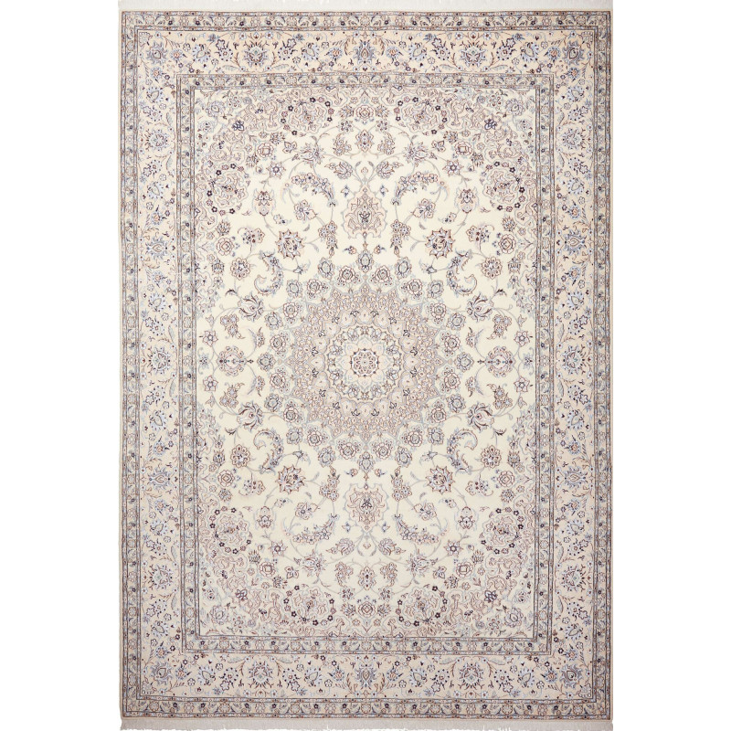 Nain 9la 246x360 Cm Nain 9la Persia Hand-spun Wool And Silk