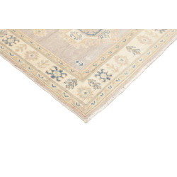 Hand Made Rug Kazak Afghanistan 92x192 Light Gr
