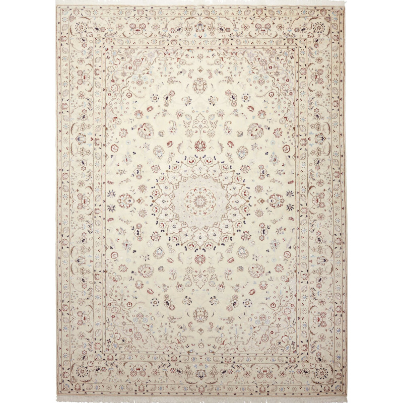 Nain 9la 255x345 Cm Nain 9la, Persia, Hand-spun Wool And