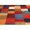 Hand Made Rug Mosaic Pakistan 243x337 Red Blue