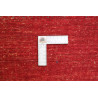 Hand Made Rug Mosaic Pakistan 243x337 Red Blue