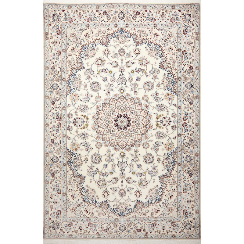 Nain 9la 200x300 Cm Nain 9la, Persia, Hand-spun Wool And