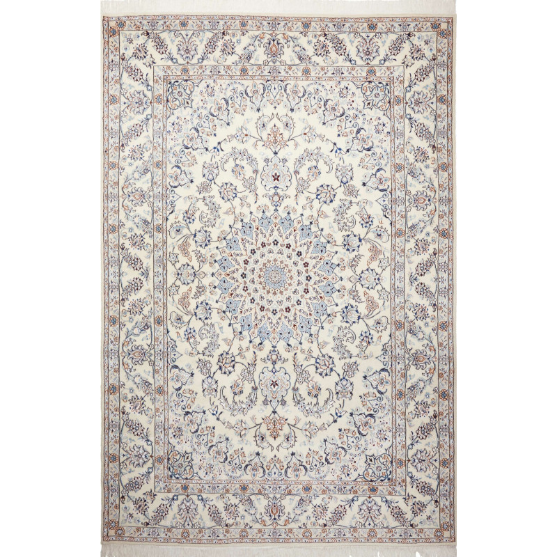 Nain 9la 196x300 Cm Nain 9la, Persia, Hand-spun Wool And