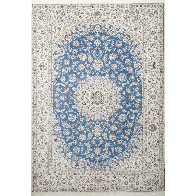 Nain 9la 248x353 Cm Nain 9la, Persia, Hand-carded Wool And