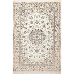 Nain 9la 150x202 Cm Nain 9la, Persia, Hand-carded Wool And