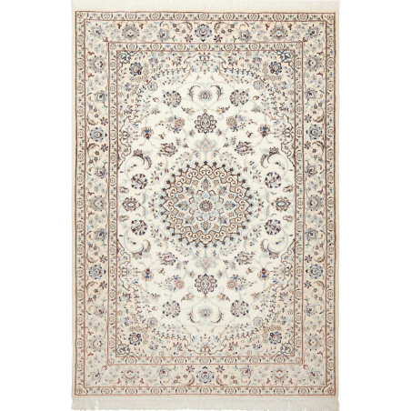 Nain 9la 150x202 Cm Nain 9la, Persia, Hand-carded Wool And