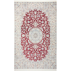 Nain 9la 157x250 Cm Nain 9la, Persia, Hand-carded Wool And