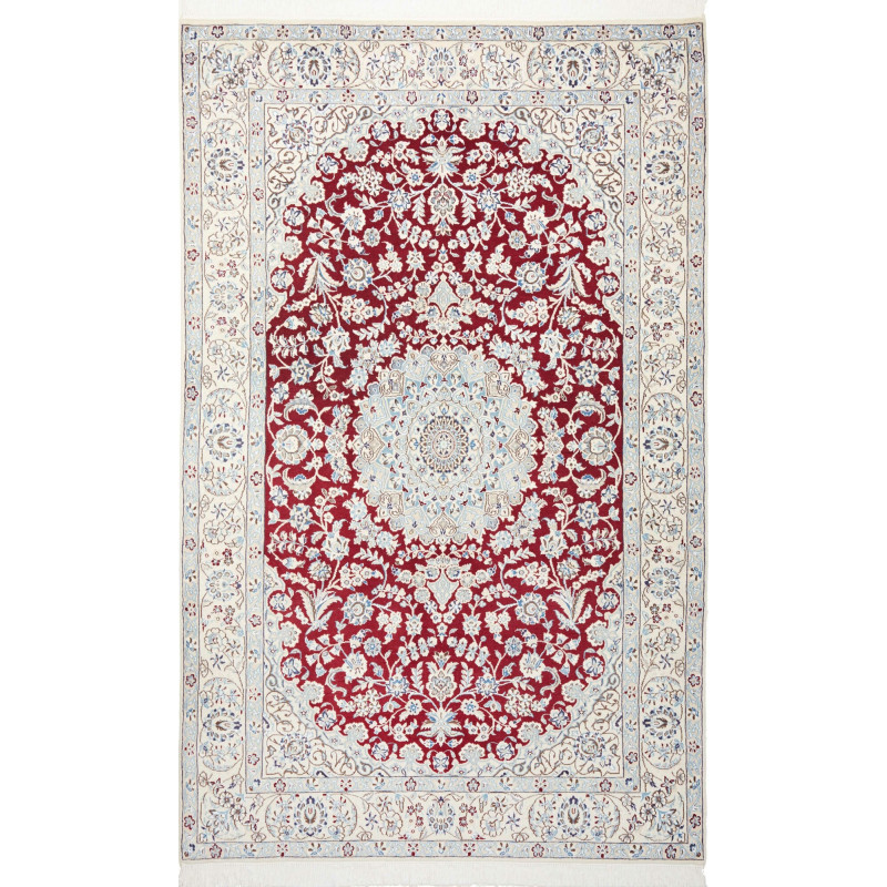 Nain 9la 157x250 Cm Nain 9la, Persia, Hand-carded Wool And