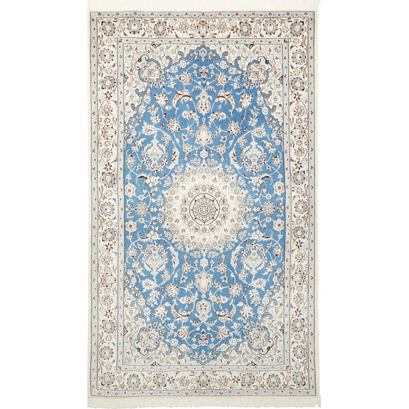 Nain 9la 135x227 Cm Nain 9la, Persia, Hand-carded Wool And
