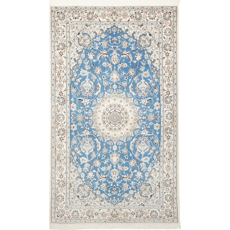 Nain 9la 135x227 Cm Nain 9la, Persia, Hand-carded Wool And
