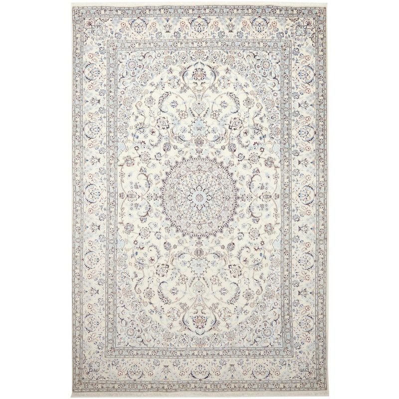 Nain 9la 187x290 Cm Nain 9la, Persia, Hand-carded Wool And