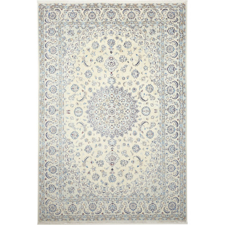 Nain 9la 195x290 Cm Nain 9la, Persia, Hand-carded Wool And