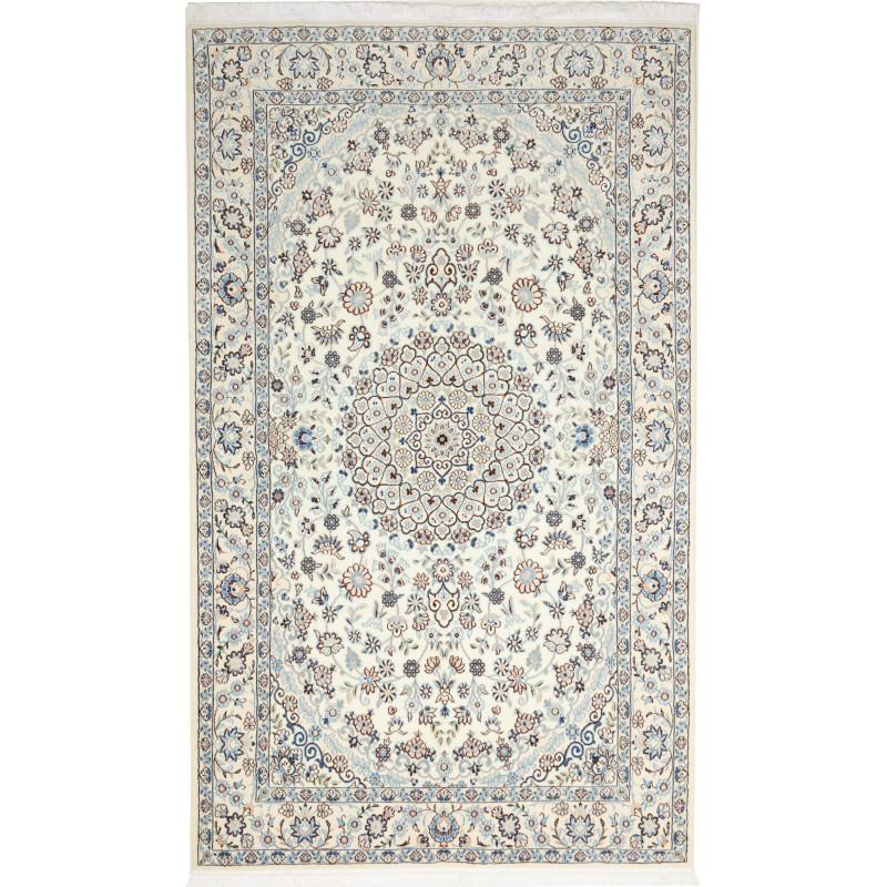 Nain 9la 133x223 Cm Nain 9la Persia Hand-carded Wool And