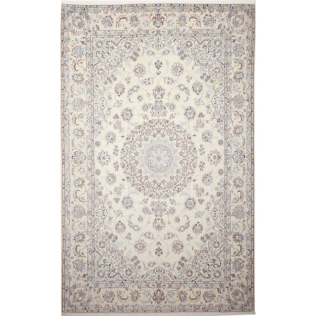 Nain 9la 193x312 Cm Nain 9la, Persia, Hand-carded Wool And
