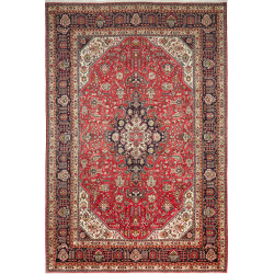 Tabriz 200x300 Cm Tabriz Persia Hand-carded Wool (warp: