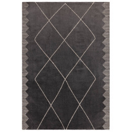 Tappeto Mason geometrico nero e bianco 200x290 c