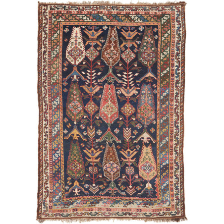 Antique 170x252 Cm Antico. Persian Tribal. Wool On Cotton.