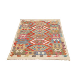 Hand Made Rug Kilim Afghanistan 99x147 Blue Ora