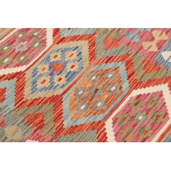 Hand Made Rug Kilim Afghanistan 99x147 Blue Ora