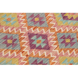 Hand Made Rug Kilim Afghanistan 100x146 Turquoi