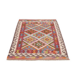 Hand Made Rug Kilim Afghanistan 100x148 Multico