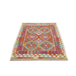 Hand Made Rug Kilim Afghanistan 103x146 Multico