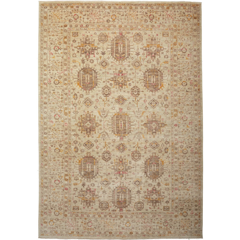 Rug Tribal Pakistan 206x298 Ivory Beige