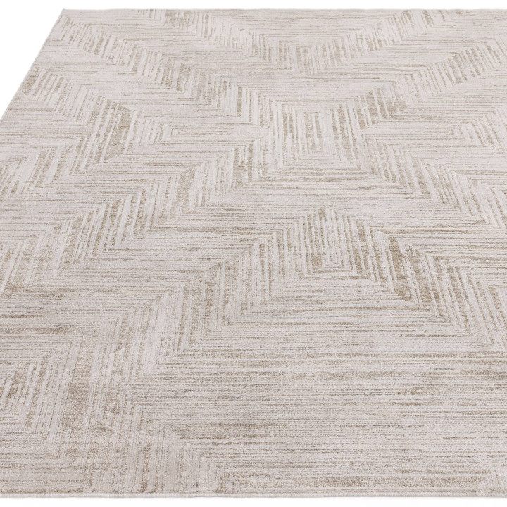 Rug Anders geometric beige light taupe 160x240 c