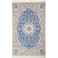 Nain 9la 148x243 Cm Nain 9la, Persia, Hand-carded Wool And