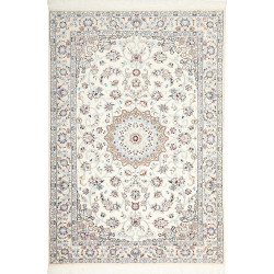 Nain 9la 138x198 Cm Nain 9la, Persia, Hand-carded Wool And