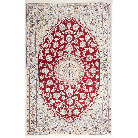 Nain 9la 130x200 Cm Nain 9la, Persia, Hand-carded Wool And