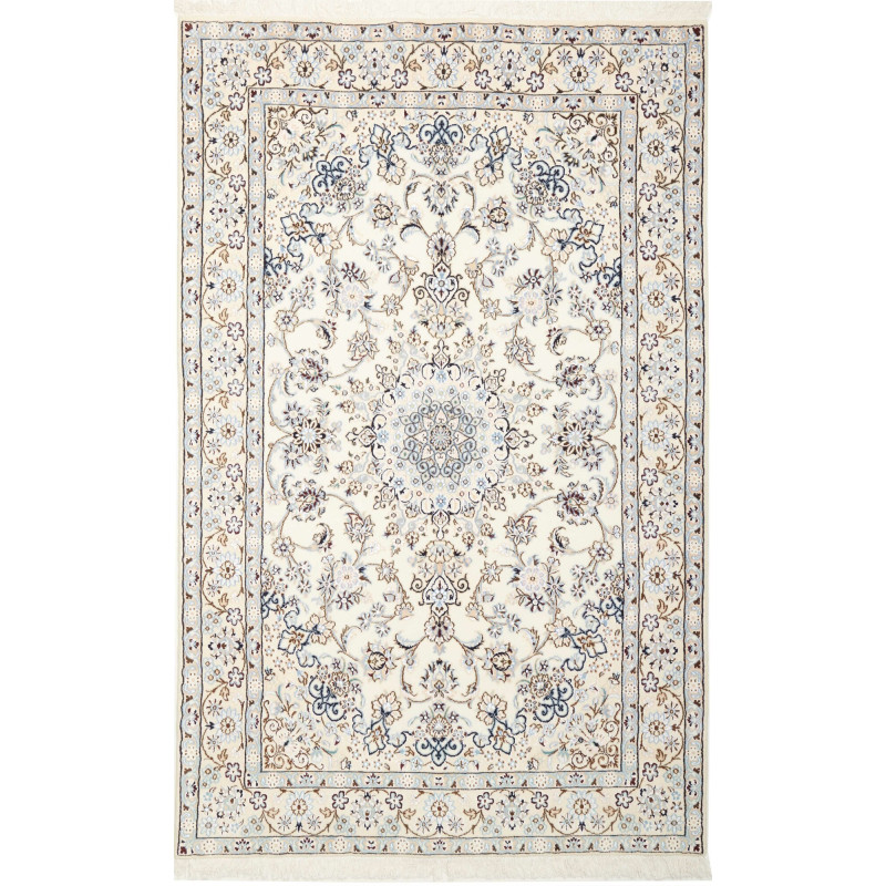 Nain 9la 128x202 Cm Nain 9la, Persia, Hand-spun Wool And