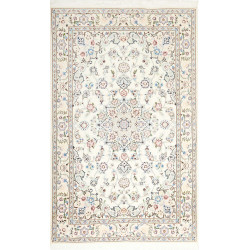 Nain 9la 133x213 Cm Nain 9la, Persia, Hand-carded Wool And